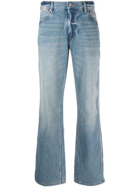 wide-leg zipped jeans by GAUCHERE