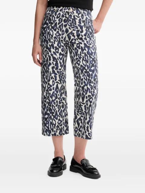 animal-print jeans by GAUDI
