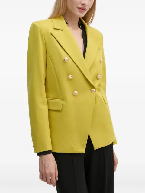button-embellished blazer by GAUDI