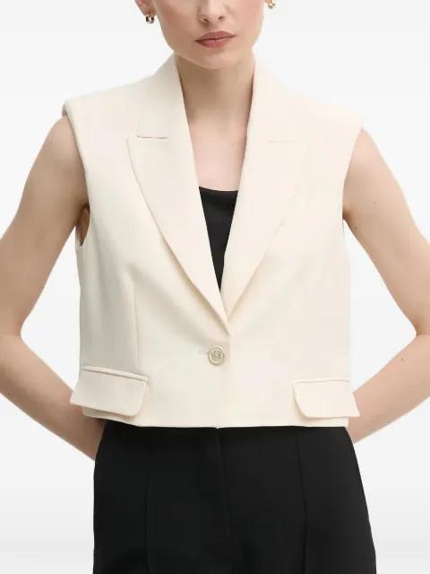 button-fastening waistcoat by GAUDI