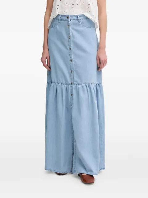 buttoned maxi skirt by GAUDI