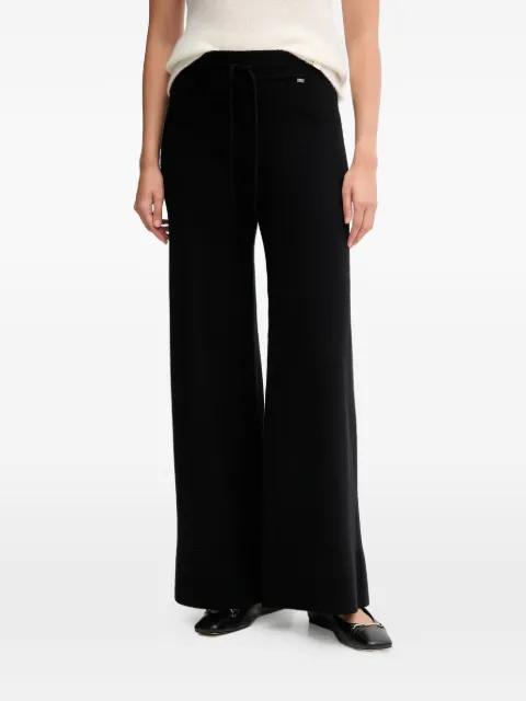 drawstring wide-leg trousers by GAUDI