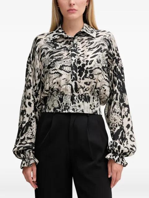 long-sleeved printed shirt by GAUDI