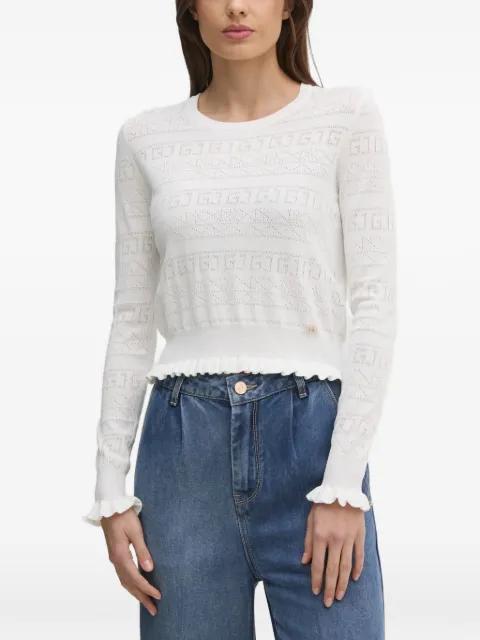 ruffled sweater by GAUDI