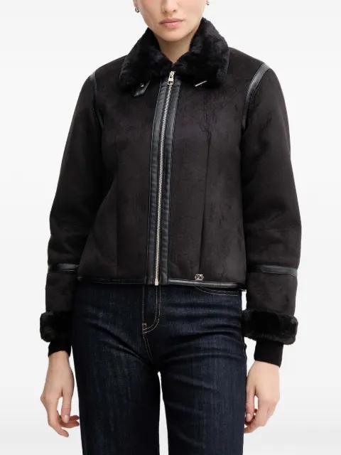 textured-collar jacket by GAUDI