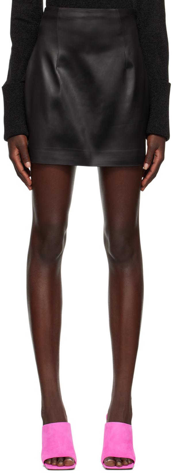Black Galway Miniskirt by GAUGE81