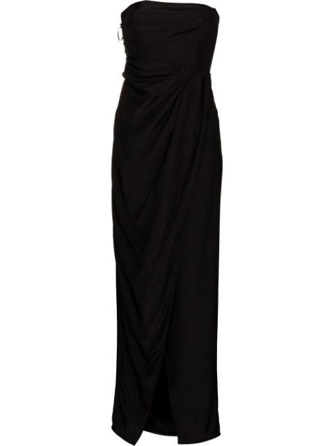 Lica silk wrap dress by GAUGE81