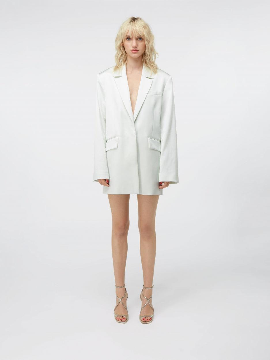 Mandalay Ice – Oversized Satin Blazer | GAUGE81 by GAUGE81