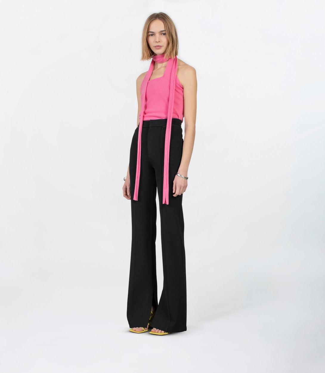 Morley Hot Pink – Cashmere Halter Top | GAUGE81 by GAUGE81