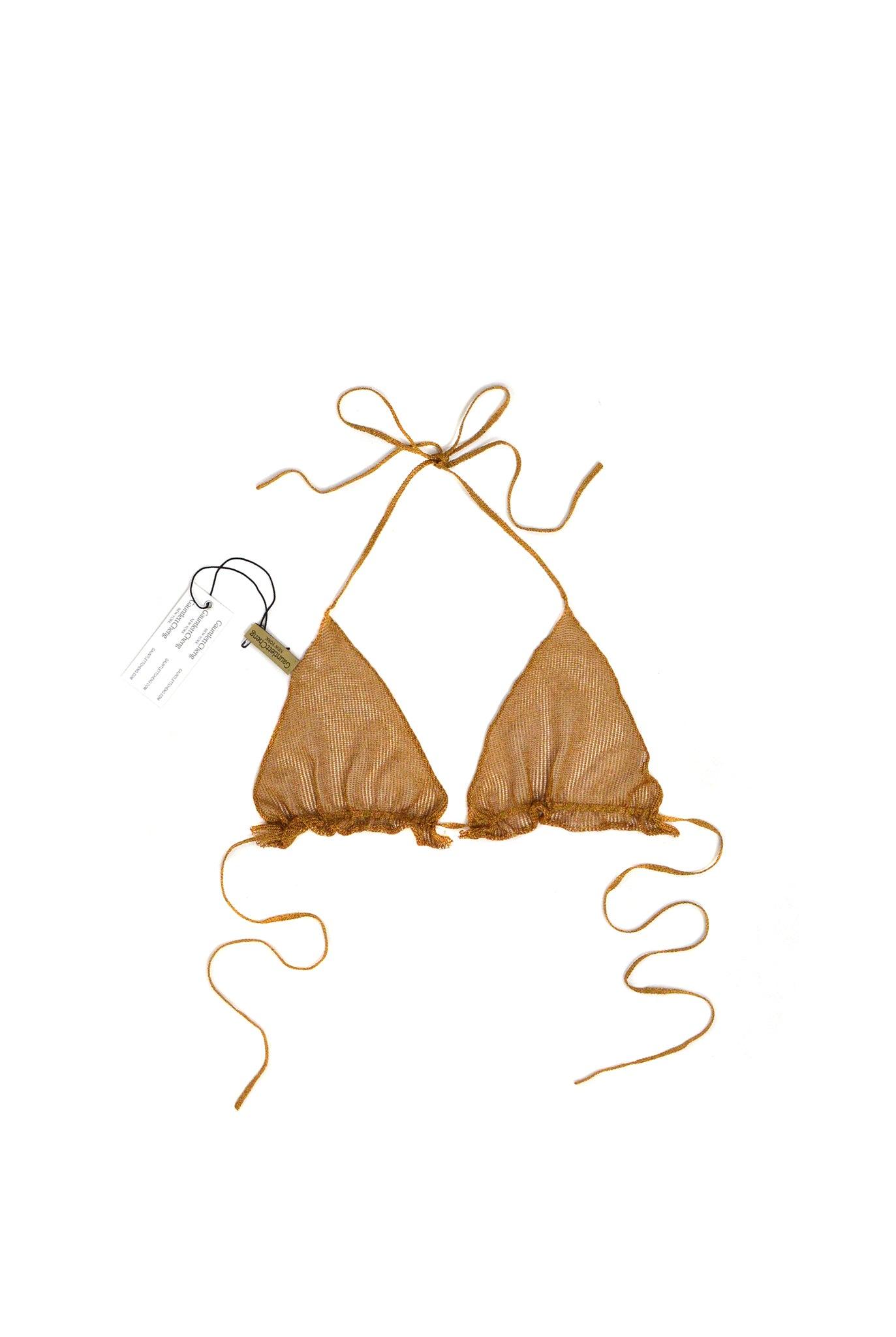 Gauntlett Cheng Ruffled Bralette by GAUNTLETT CHENG