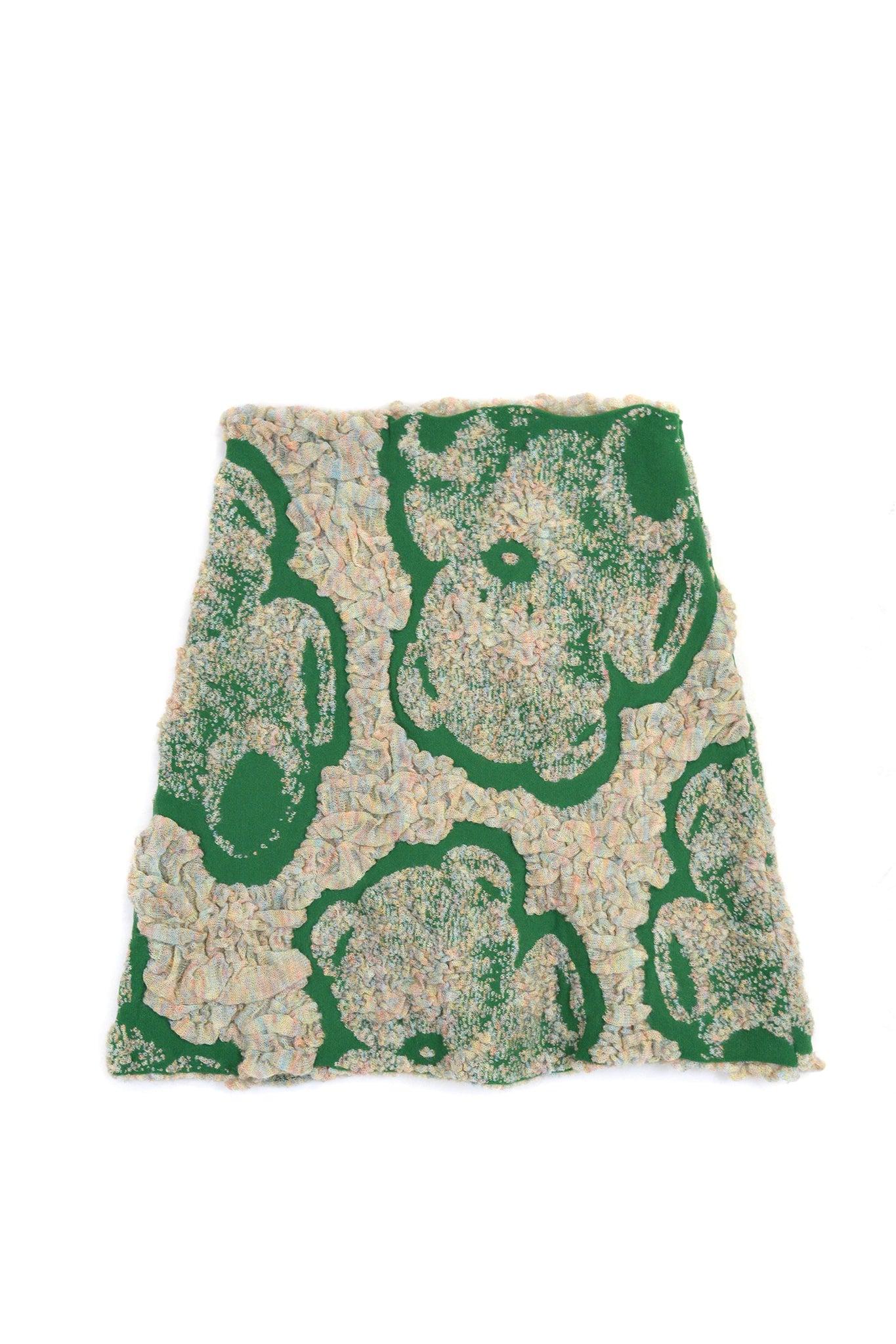 Gauntlett Cheng Tactile Teddy Bear Mini Skirt by GAUNTLETT CHENG