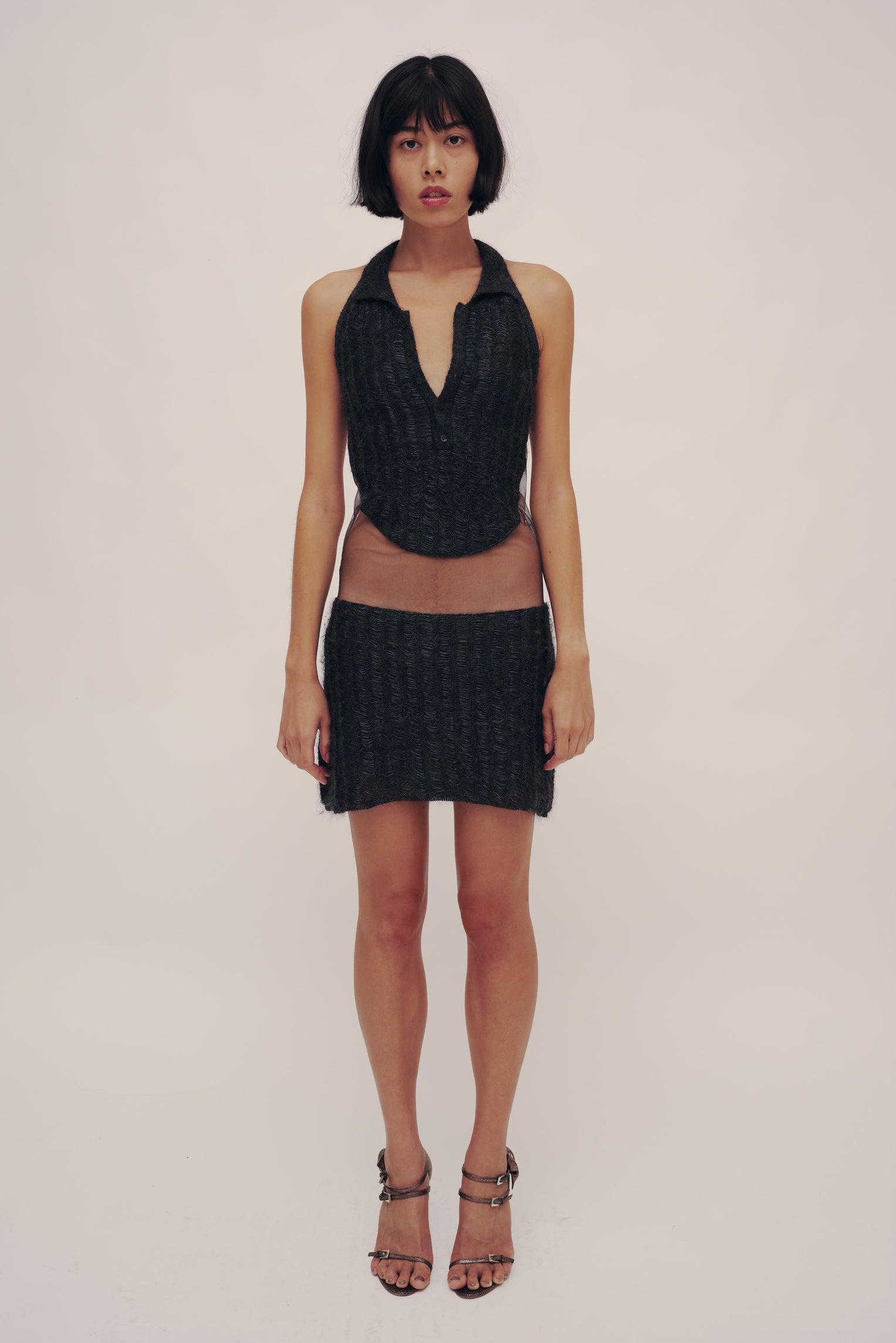 Metallic Floating Dress by GAUNTLETT CHENG