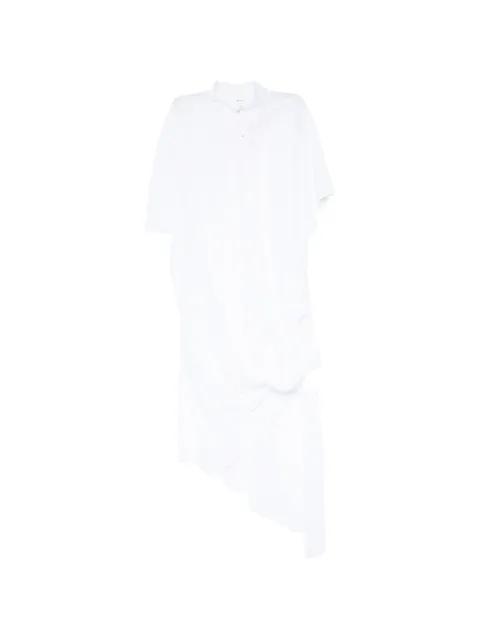 draped shirt dress by GAZ DE LIN