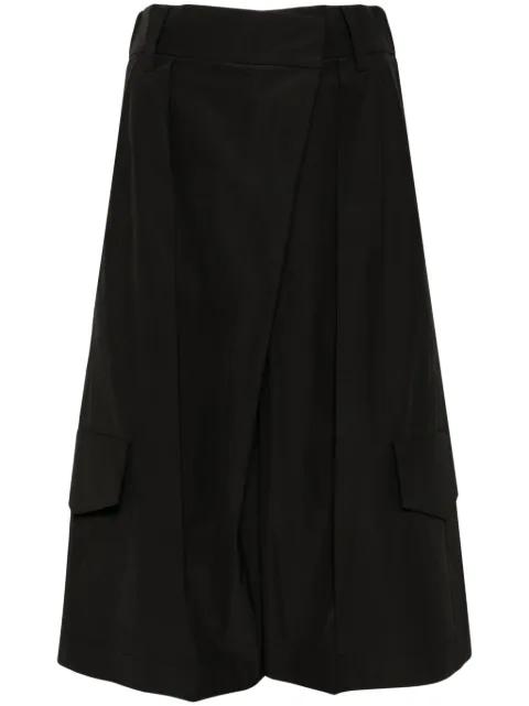 asymmetric shorts by GAZE DE LIN