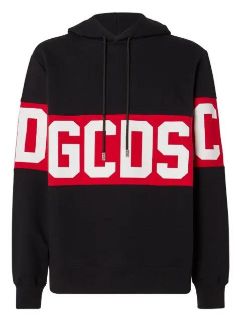 Band-logo hoodie by GCDS