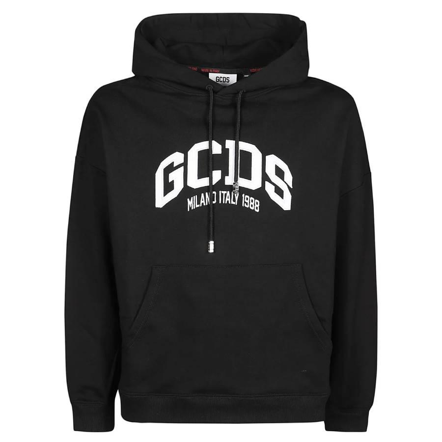 GCDS Lounge Logo 1988 Cotton Hoodie by GCDS