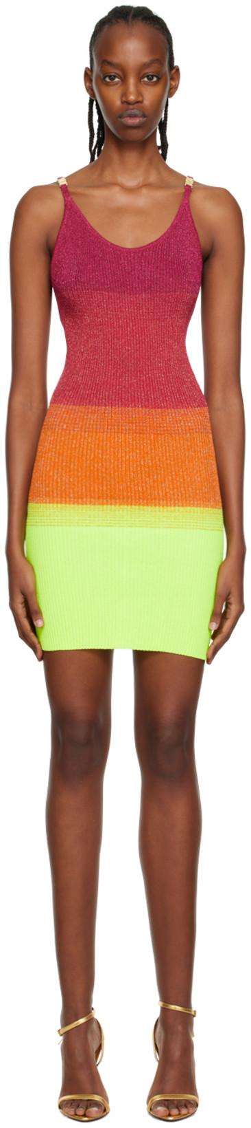 Multicolor Degradé Minidress by GCDS