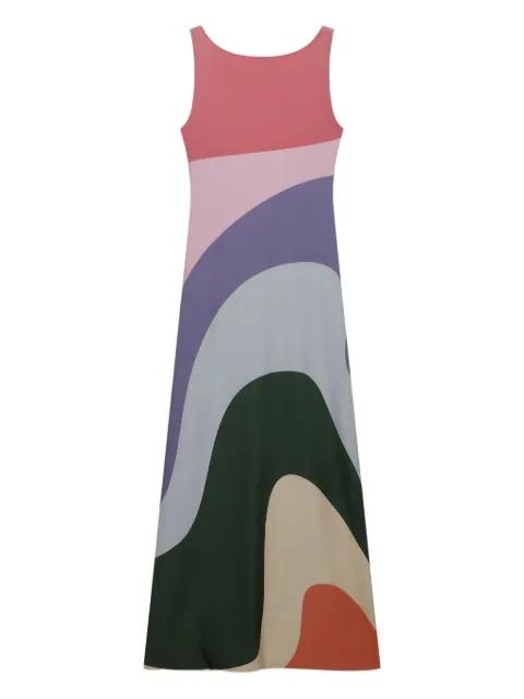 Rainbow midi dress by GCDS