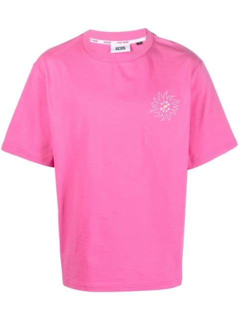 Surfing Wirdo graphic-print T-shirt by GCDS