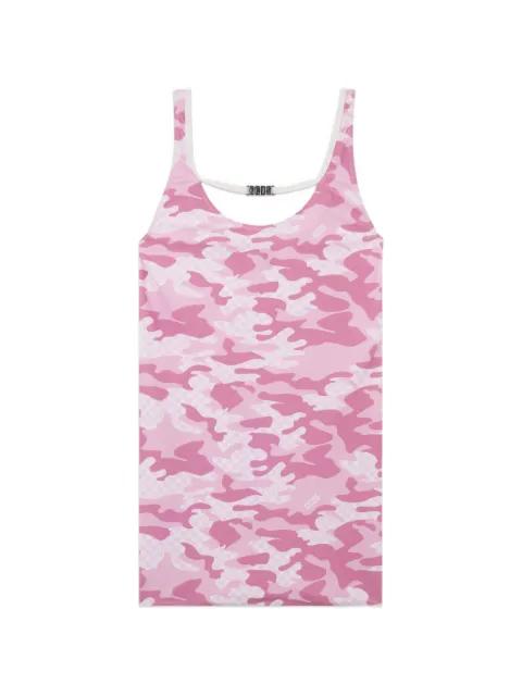 camo-print mini dress by GCDS