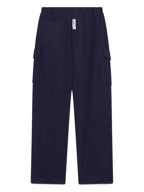 cotton cargo pants by GCDS