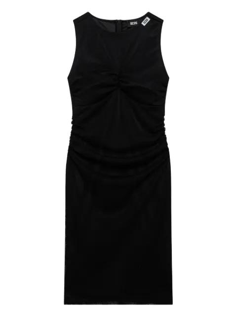 draped midi dress by GCDS