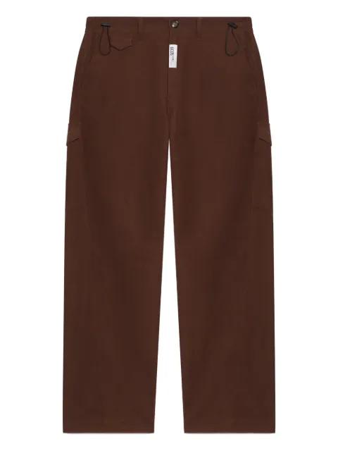 drawstring cotton pants by GCDS