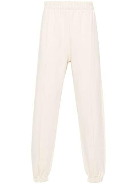 embroidered-logo track pants by GCDS