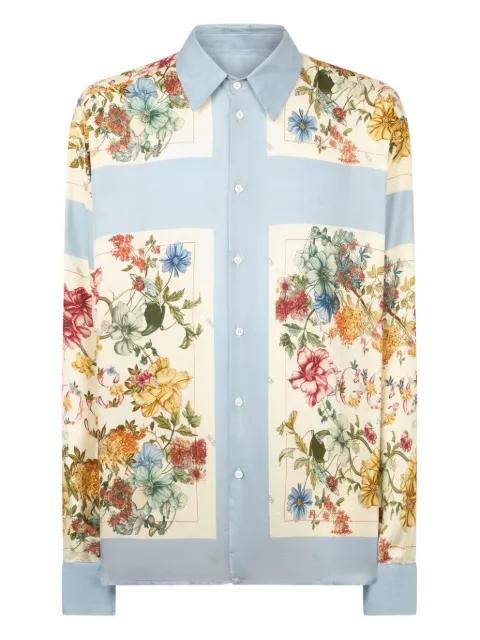 floral-print shirt by GCDS