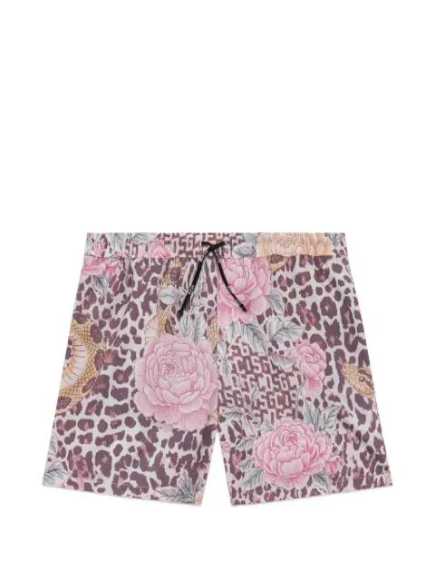 floral-print swim shorts by GCDS
