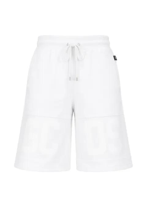 logo band shorts by GCDS