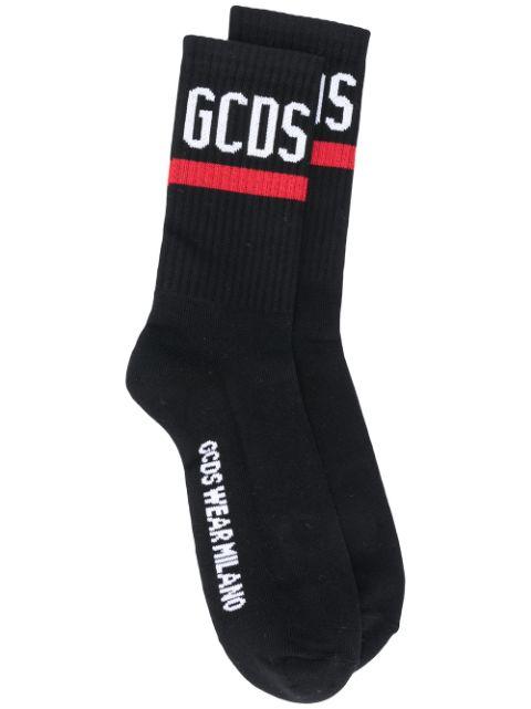 logo band socks by GCDS