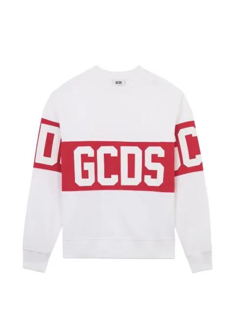 logo-band sweatshirt by GCDS