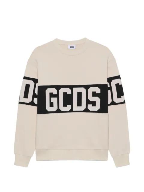 logo-band sweatshirt by GCDS
