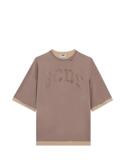 logo-detail T-shirt by GCDS