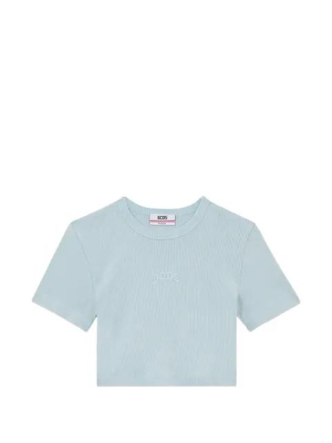 logo-detail T-shirt by GCDS