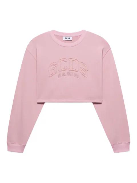 logo-embroidered T-shirt by GCDS