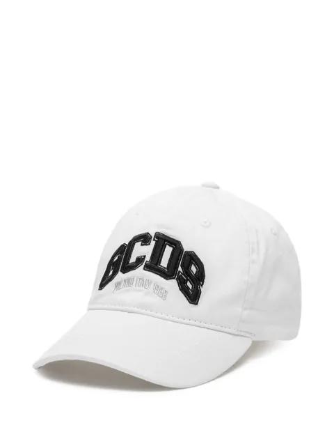 logo-embroidered baseball cap by GCDS