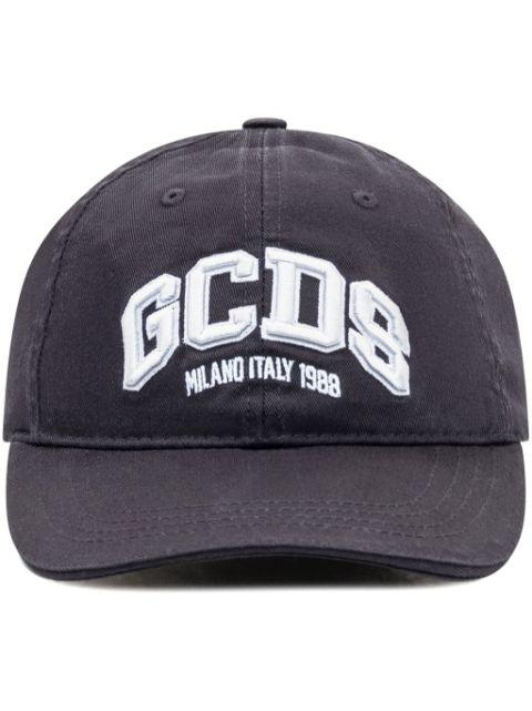 logo-embroidered baseball cap by GCDS