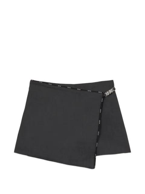 logo mini skirt by GCDS