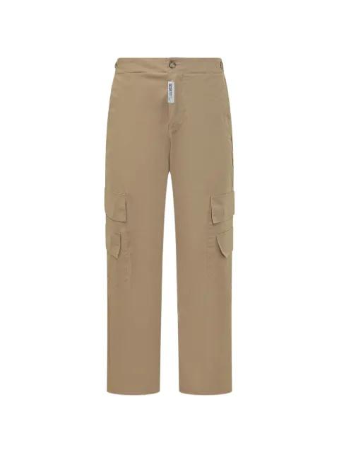 logo-patch cargo trousers by GCDS
