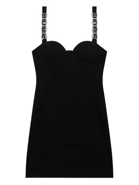 logo-plaque mini dress by GCDS