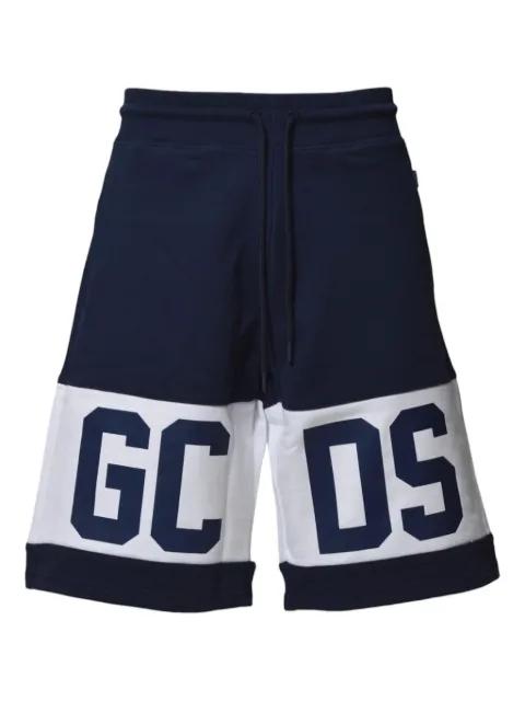 logo-print shorts by GCDS