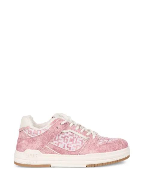 logo-print sneakers by GCDS