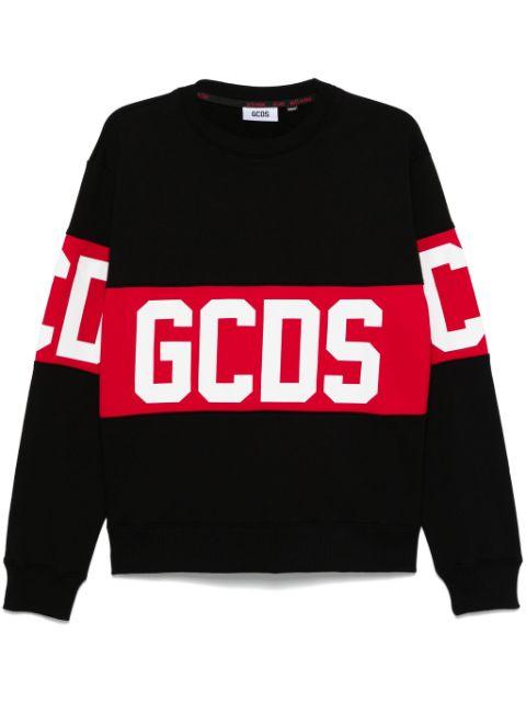 logo-print sweatshirt by GCDS