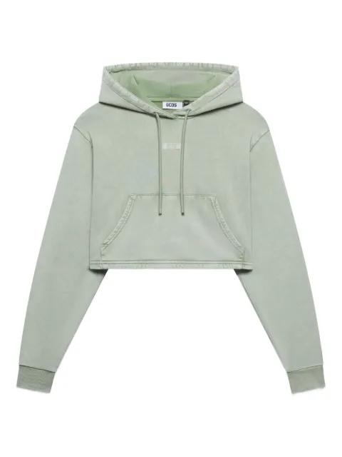 logo-tag hoodie by GCDS