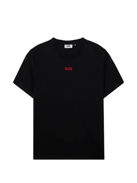 mini logo-detail cotton T-shirt by GCDS