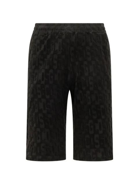 monogram shorts by GCDS