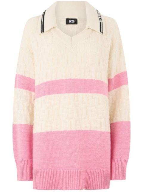 monogram sweater by GCDS