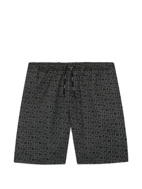 monogram swim shorts by GCDS